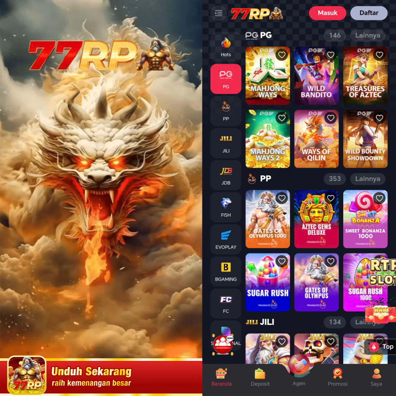 77RP - Download Akun 77rp Terbaru Aman