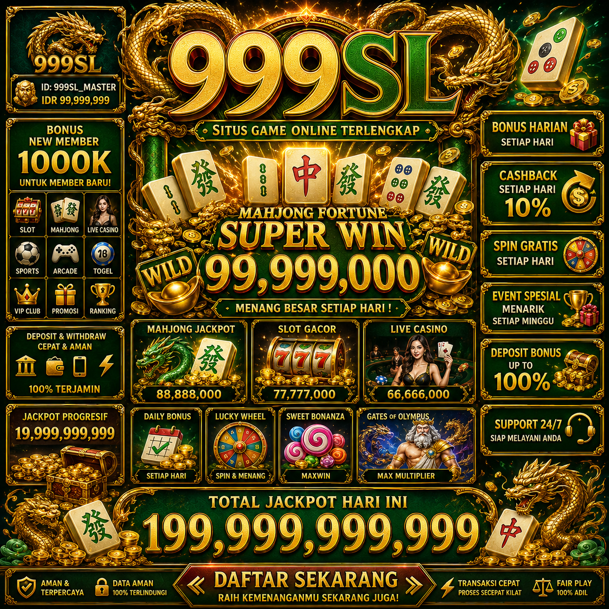999SL - 999sl App Daftar Akun Mudah